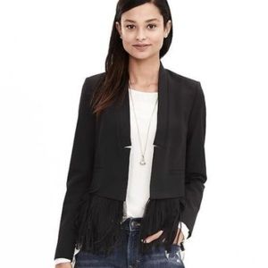 COPY - Banana Republic fringe blazer